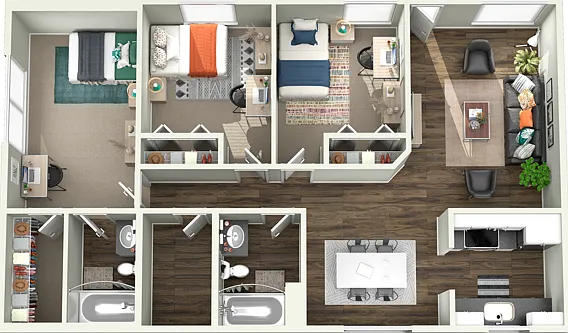 3 Bedroom 2 Bathroom 3 Bedroom 2 Bathroom