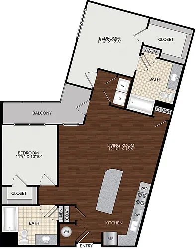 Floor plan 20D