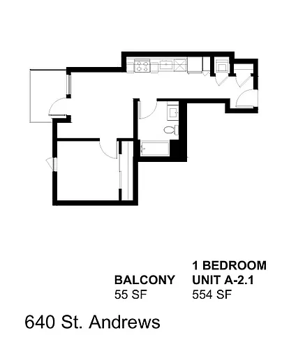 Floor plan A-2-1