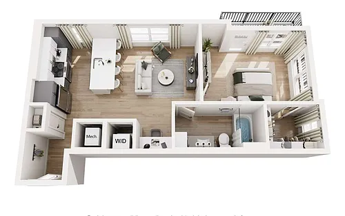 Floor plan The Waypoint - AO