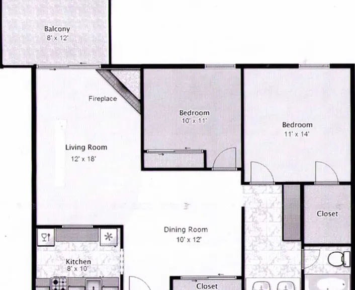 2x1 Floorplan 2x1 Floorplan