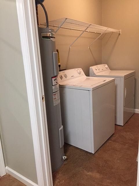 Washer and dryer available to rent for additional fee
