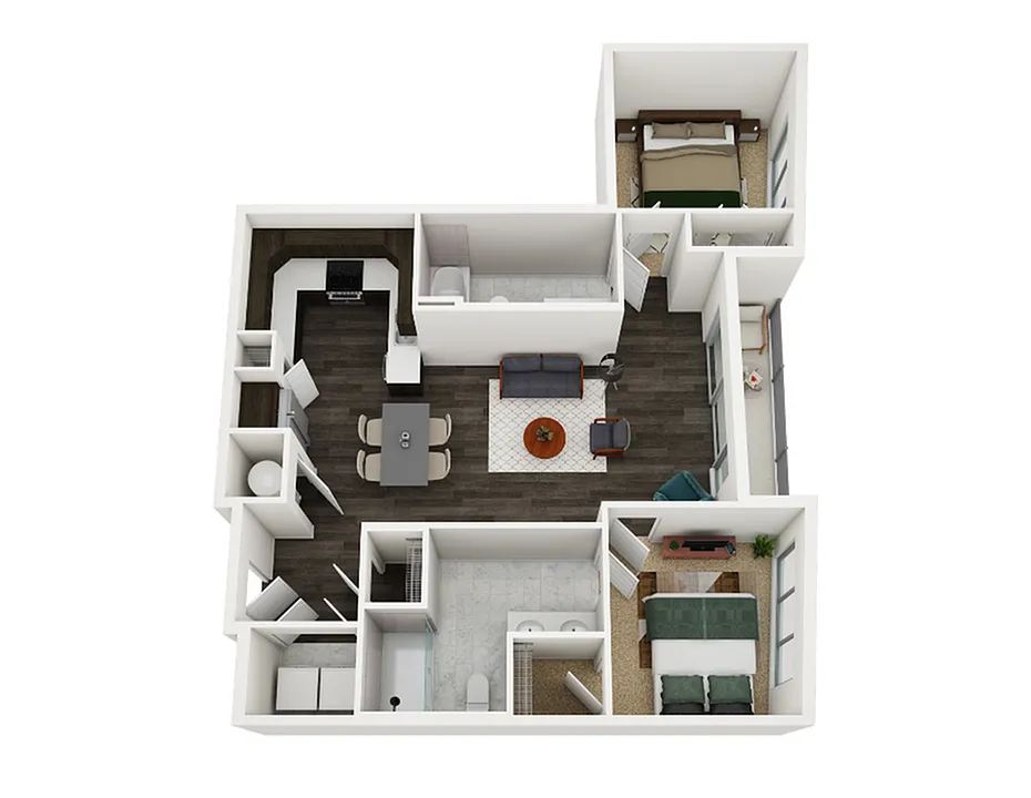Floor plan B6WF