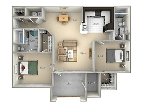 Floor plan The Quayside