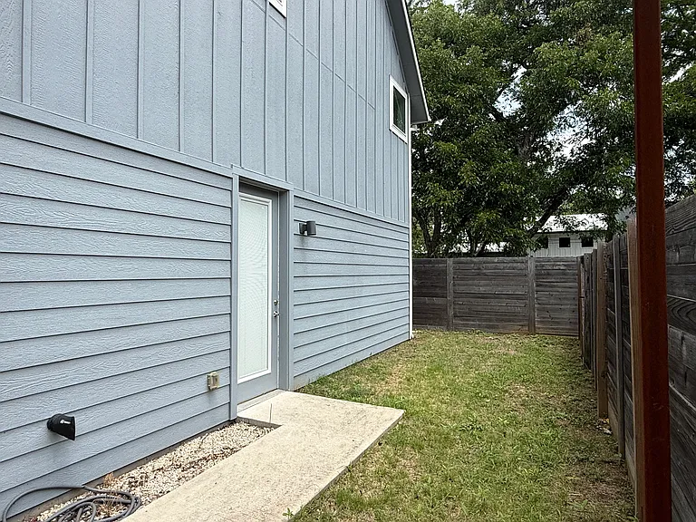 Rear yard