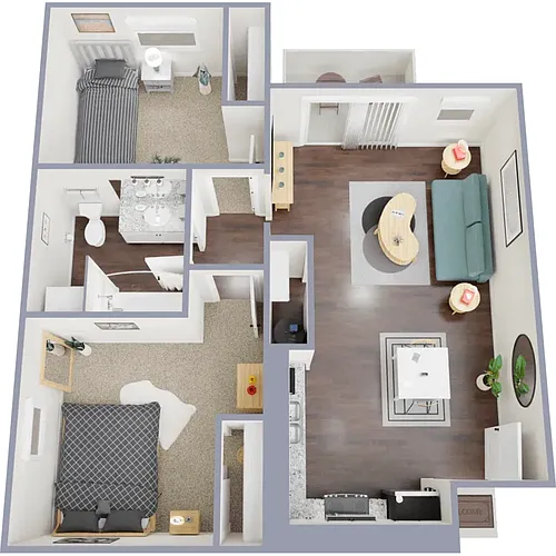 Floor plan 2X1