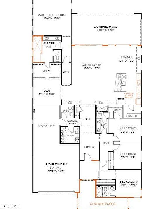 2nd image of 1225 E Monte Way