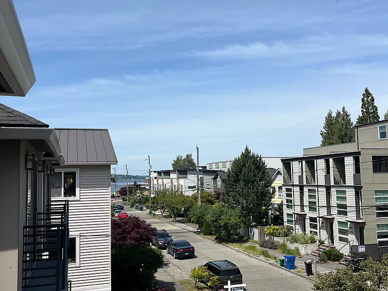 Your peek-a-boo view of the water to enjoy daily.