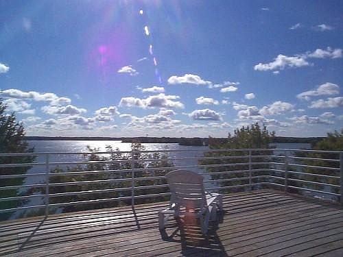 Long Water Views Across the Bay to the Islands and Beyond From the Roof Deck