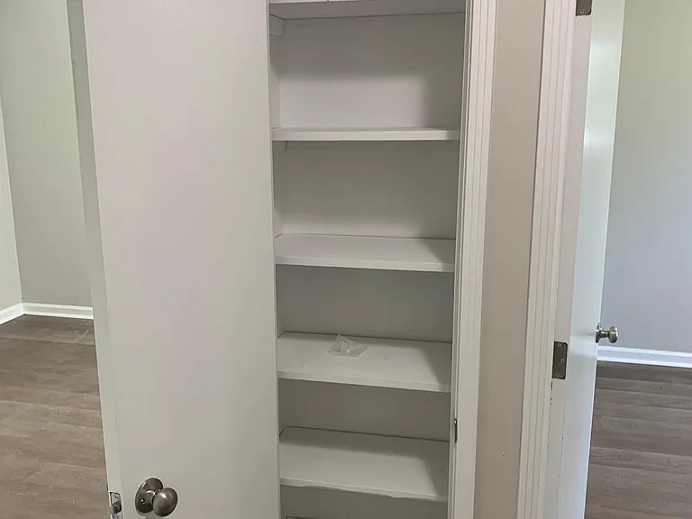 Plenty of closet space