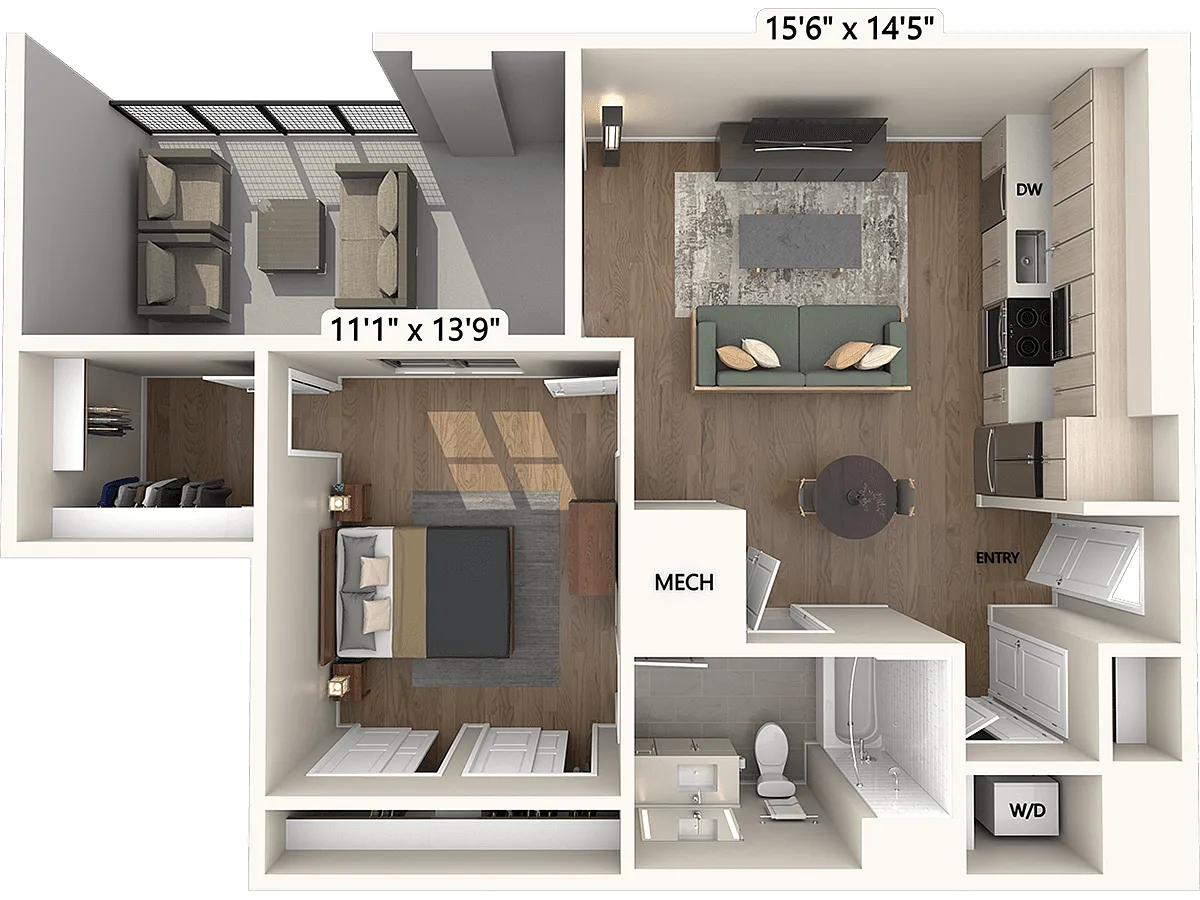 Floor plan A02-Scheme2