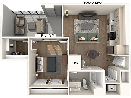 Floor plan A02-Scheme2