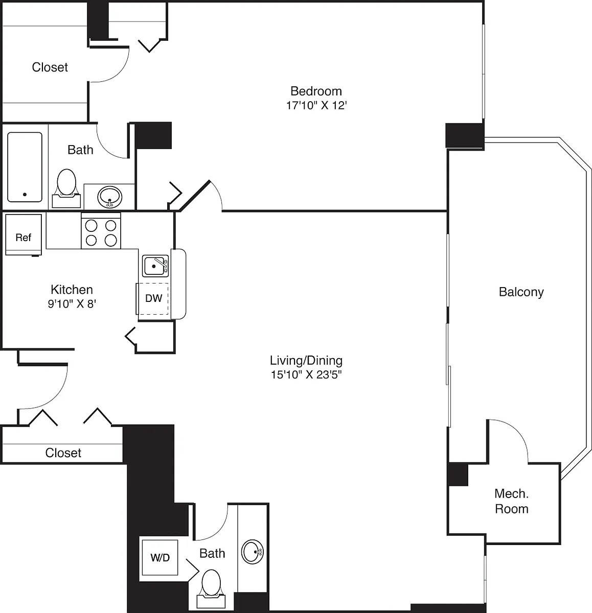 Floor plan Foxton