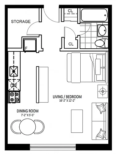 Floor plan 205
