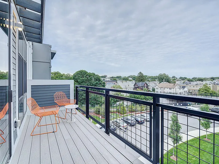 Spacious balconies for outdoor living