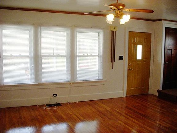 Livingroom - newly refinished hardwood floors