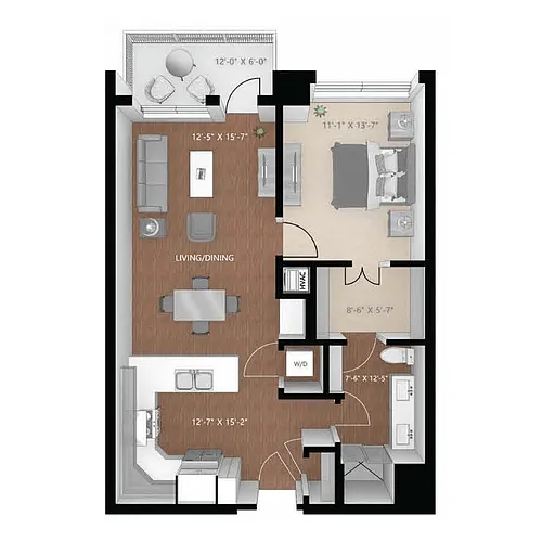 Floor plan Fulton