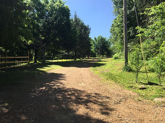 Up driveway from front yard 