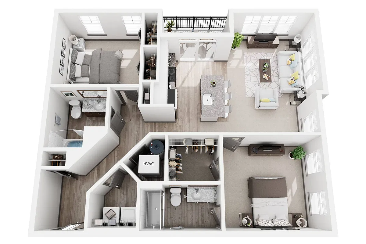 Floor plan C1