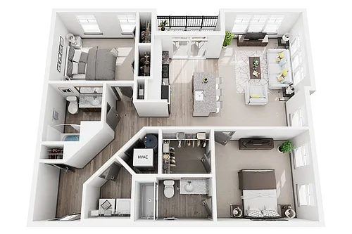 Floor plan C1