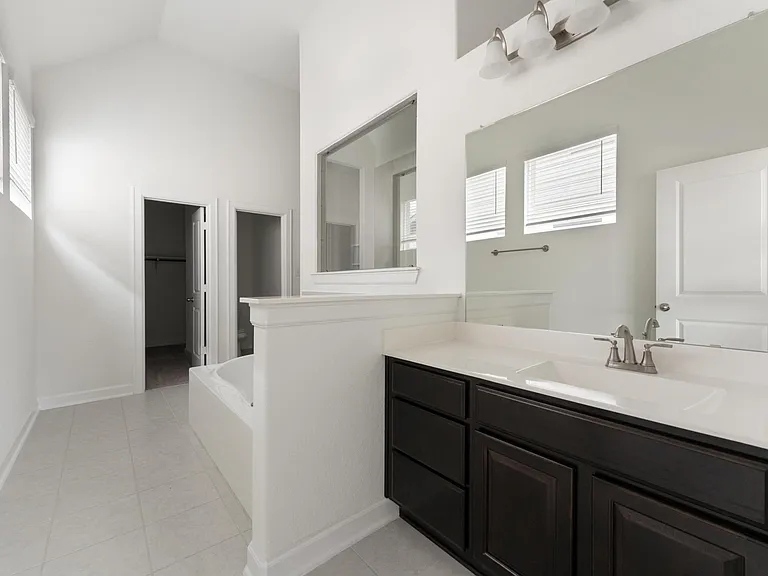 Master bath: left half