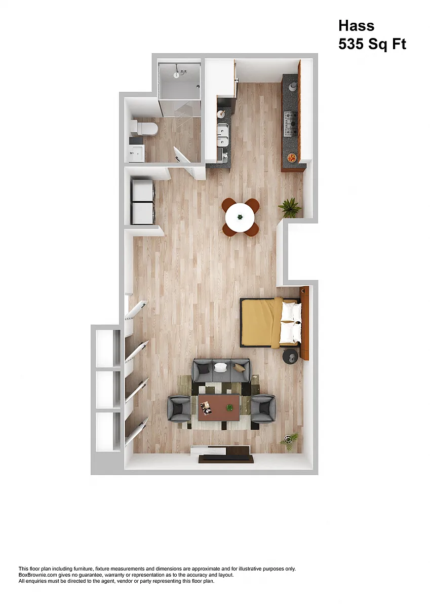 Floor plan Hass