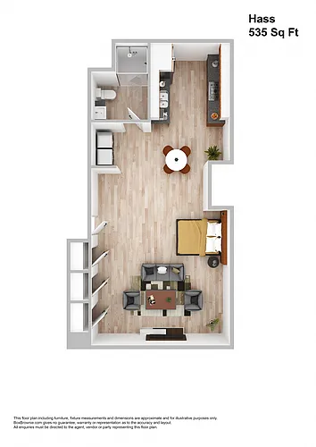 Floor plan Hass