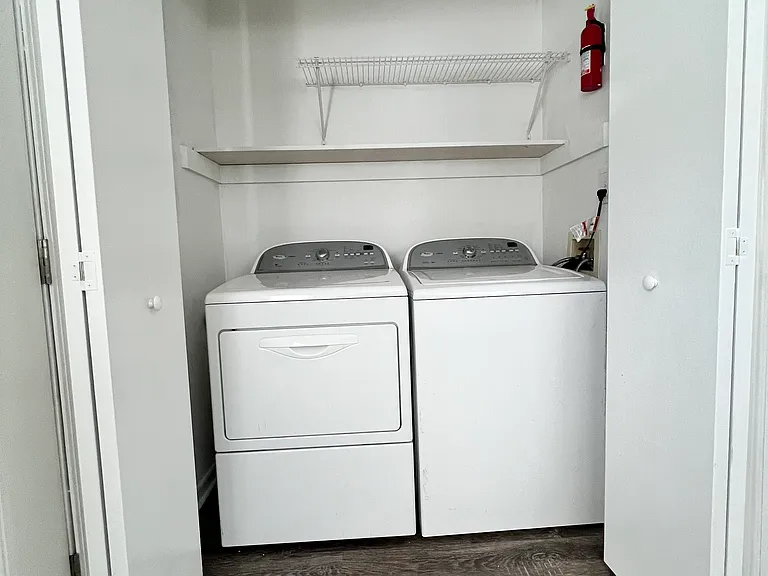 Newer Washer and Dryer