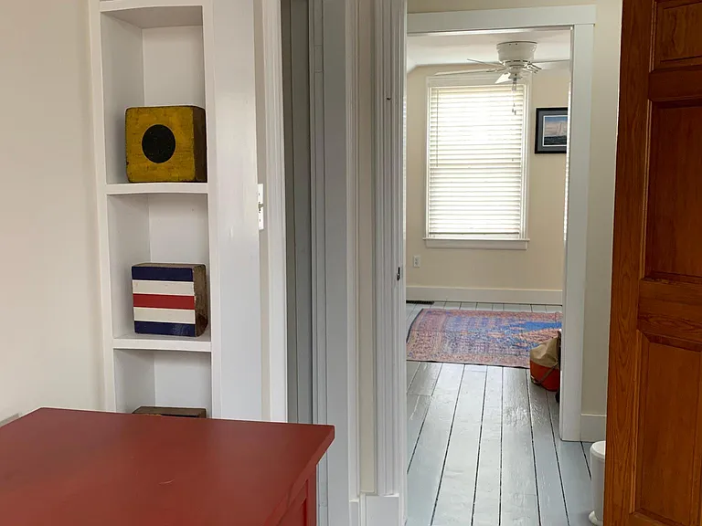 Second floor bedrooms looking from one to another, back to front.