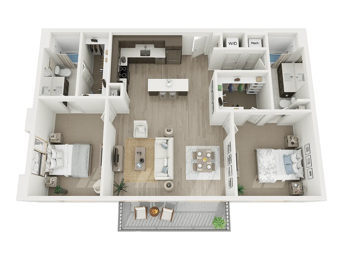 Floor plan B2