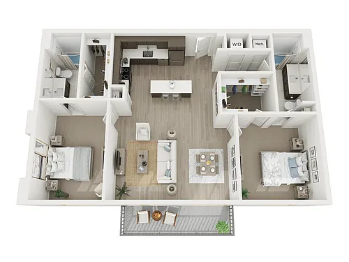 Floor plan B2
