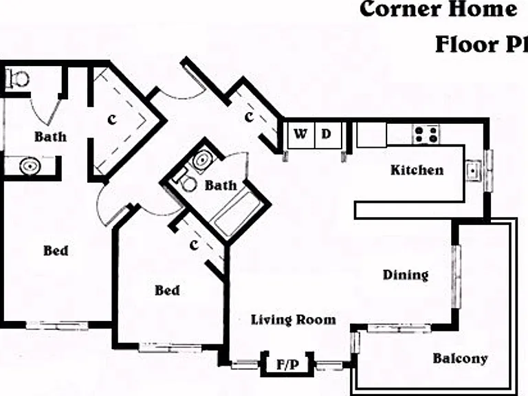 2-Bedroom Apartment for Rent at North Admiral Court - West Seattle — Photo 2