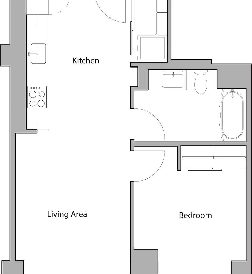 1 bed, $3,075 — Photo 1