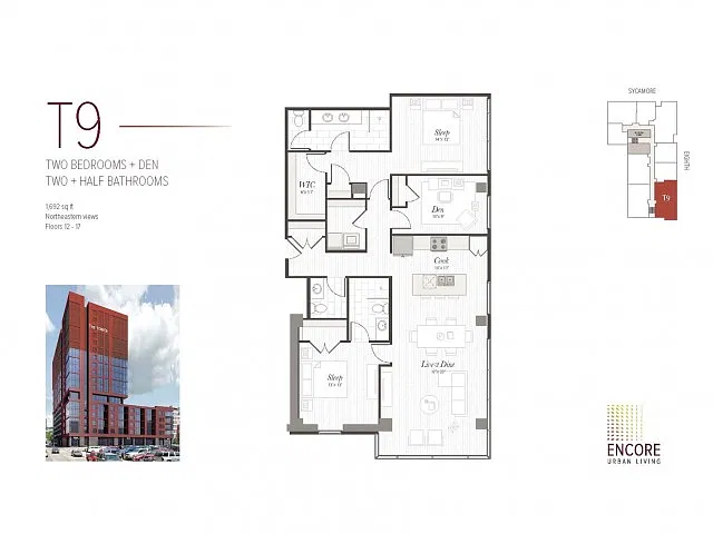 Floor plan T9