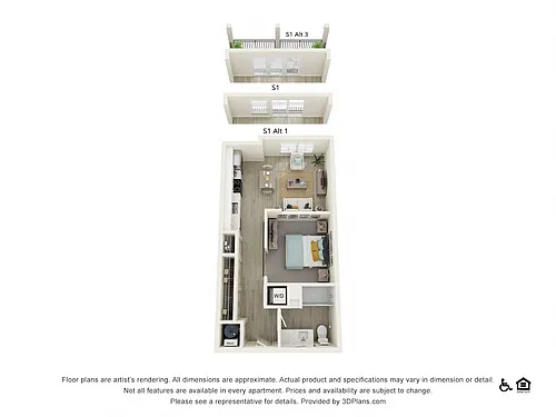 Floor plan S1-1