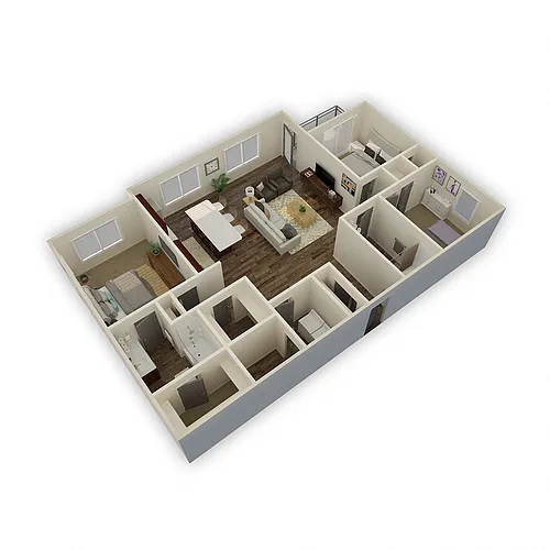 Floor plan Axis