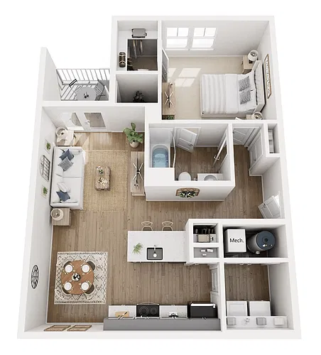 Floor plan The Shallotte