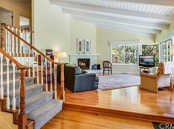 living room area of the great room - bright and light!