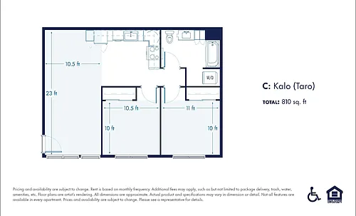Floor plan Kalo