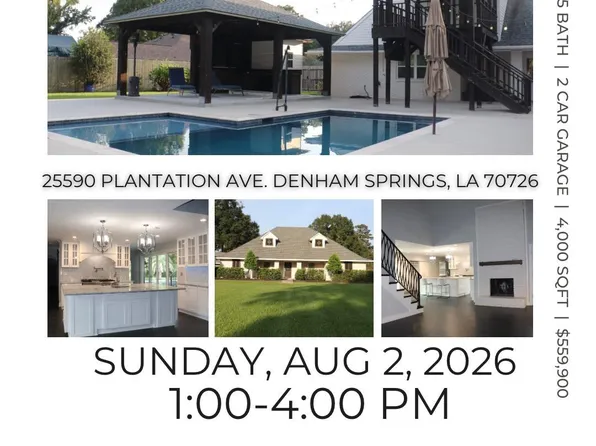 25590 Plantation Ave, Denham Springs, LA 70726