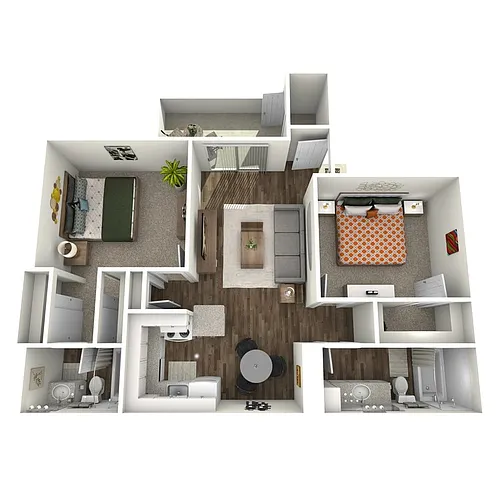 Floor plan 1X1