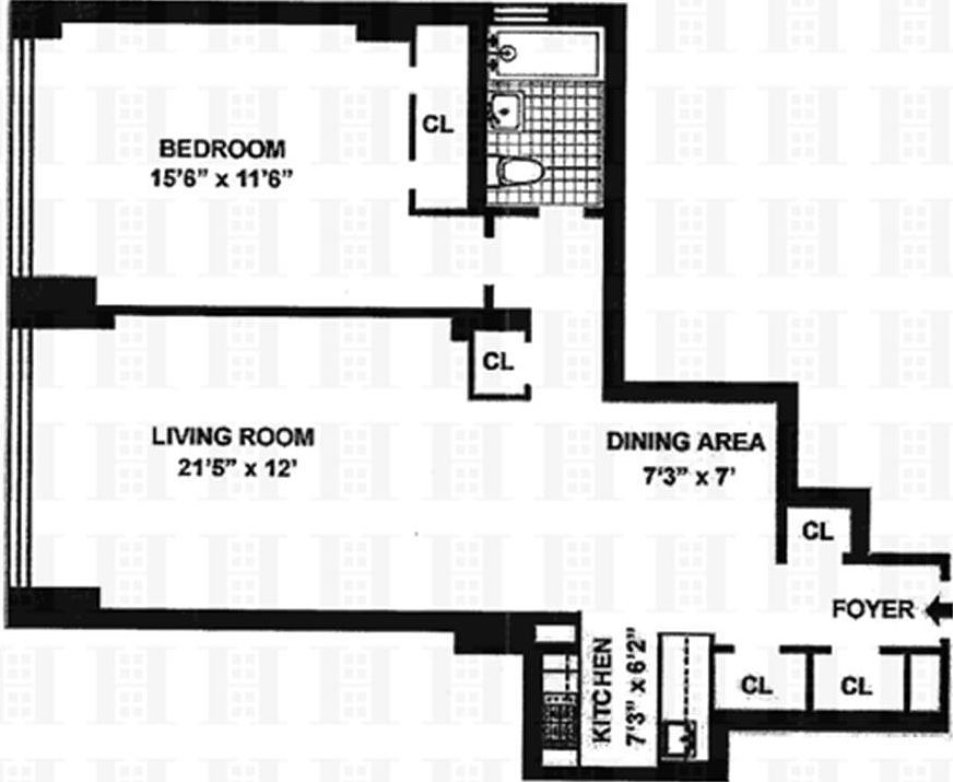 2nd image of 155 E 38th St APT 5B
