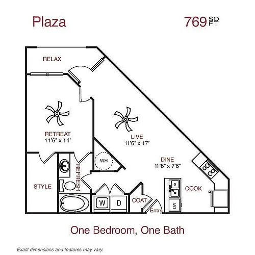 Floor plan Plaza
