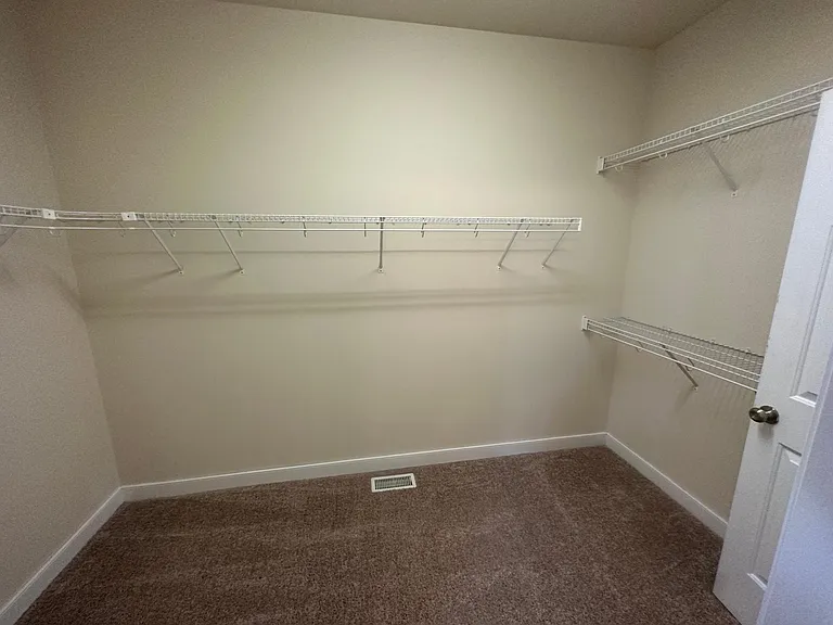 Primary walk in closet