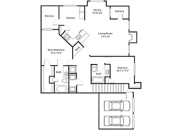 Floor plan Mission