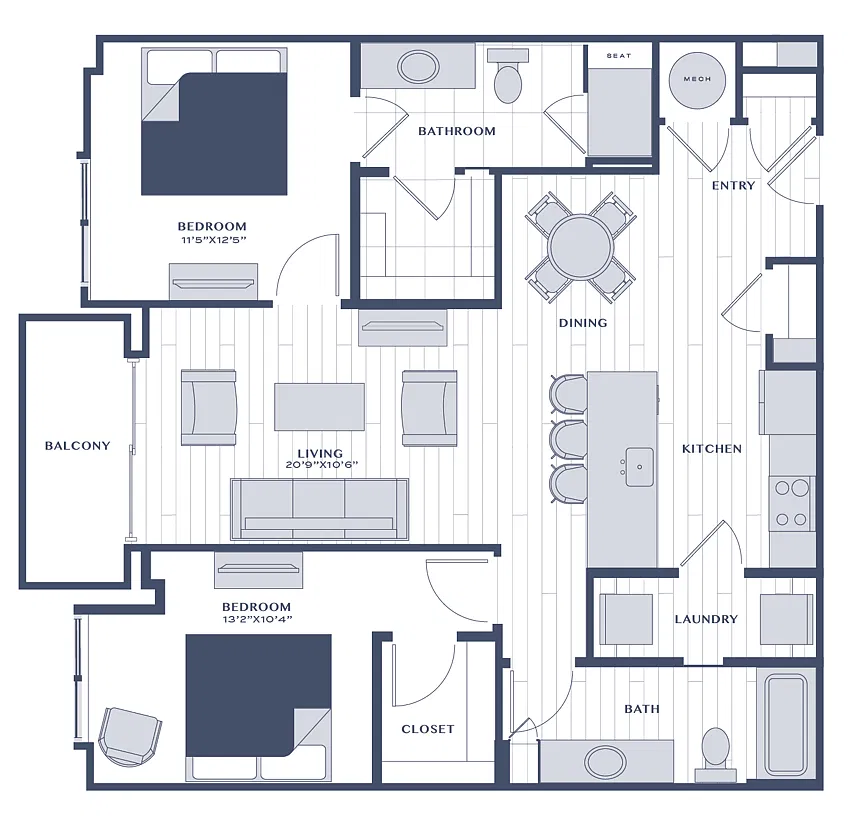Floor plan Sapodilla