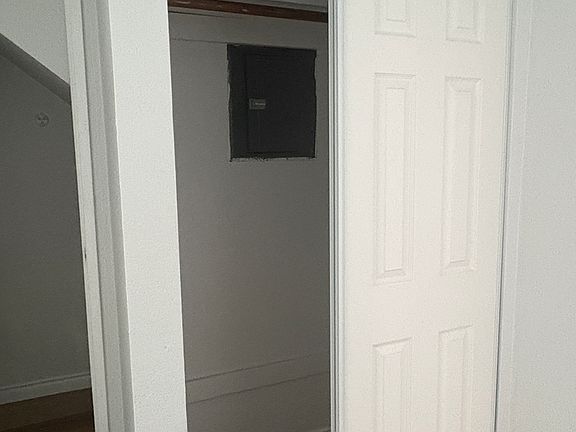Closet, storage areas