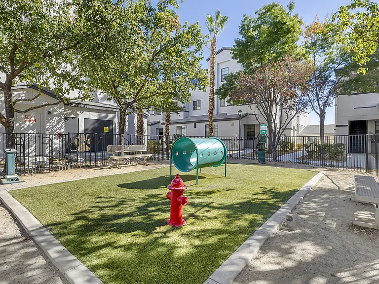 The Michael B is proud to unveil our newly renovated dog park, a perfect space for your furry friends to play and socialize.