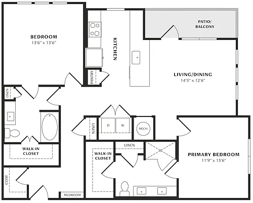 Floor plan B6