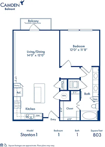 Floor plan Stanton 1